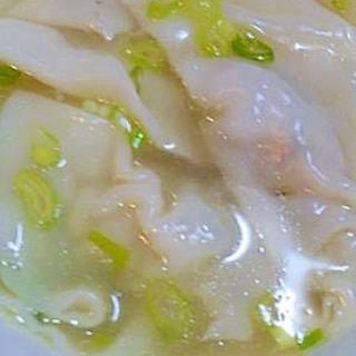 簡単！ワンタン高菜入り